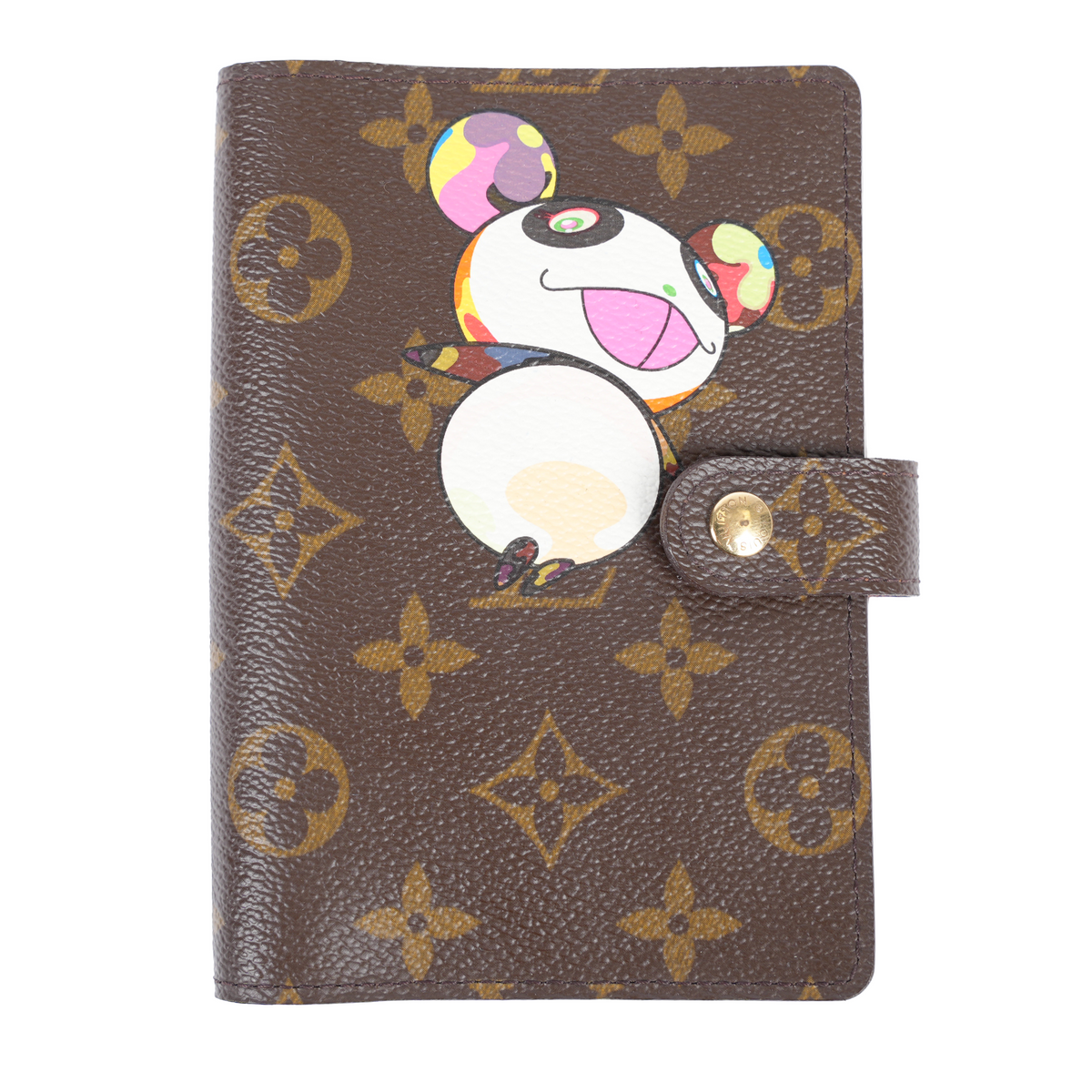 LOUIS VUITTON TAKASHI MURAKAMI PANDA MONOGRAM AGENDA WALLET 2003