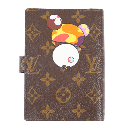 LOUIS VUITTON TAKASHI MURAKAMI PANDA MONOGRAM AGENDA WALLET 2003