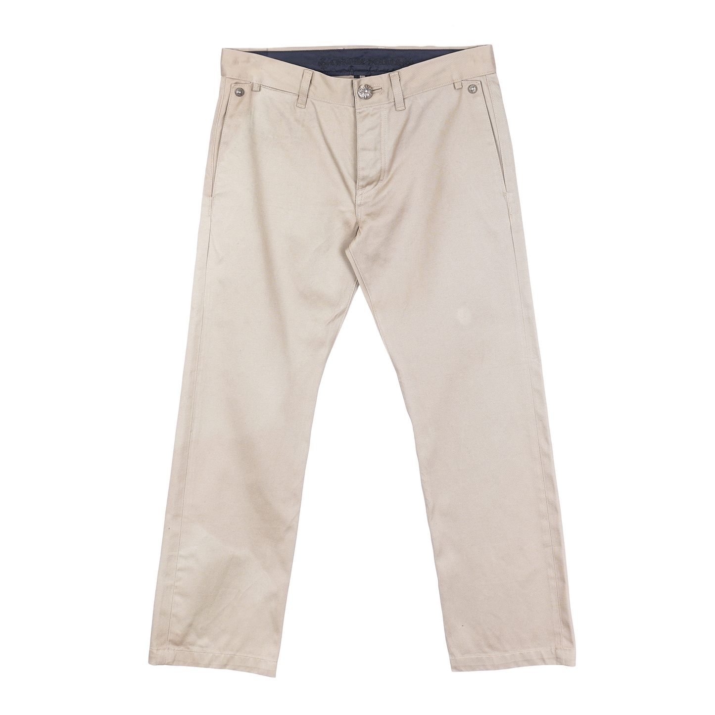 CHROME HEARTS TAN CHINOS