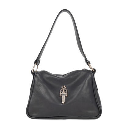 CHROME HEARTS BLACK CHICKEN NUGGET DAGGER PURSE