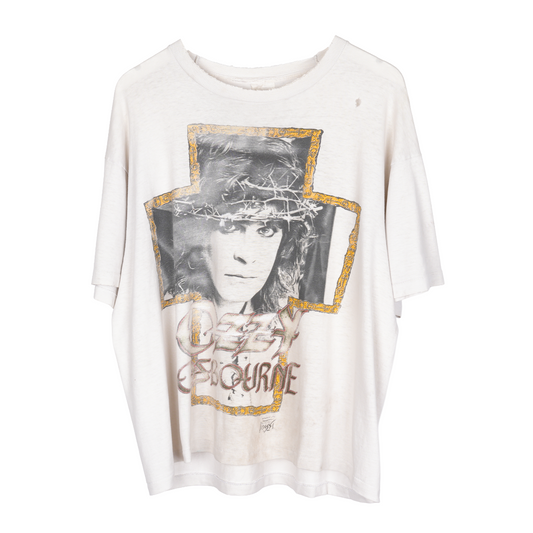 VINTAGE THRASHED OZZY OZBOURNE TEE