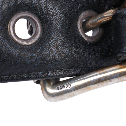 1/1 CHEETAH SPIKED GUITAR STRAP