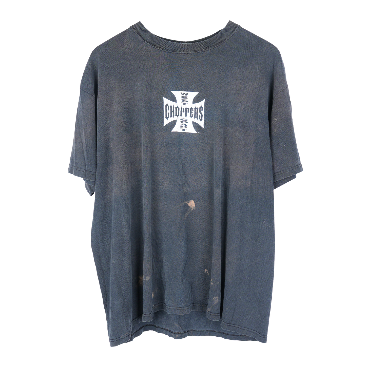 VINTAGE WEST COAST CHOPPERS WCC FADED THRASHED T-SHIRT