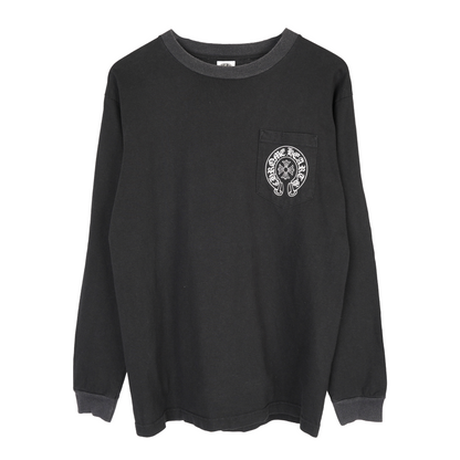 CHROME HEARTS VINTAGE PARIS FLORAL LONG SLEEVE TEE