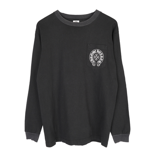 CHROME HEARTS VINTAGE PARIS FLORAL LONG SLEEVE TEE