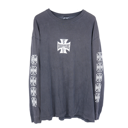FADED WCC LONG SLEEVE LOGO SHIRT
