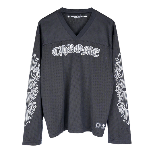 CHROME HEARTS MESH LOGO JERSEY