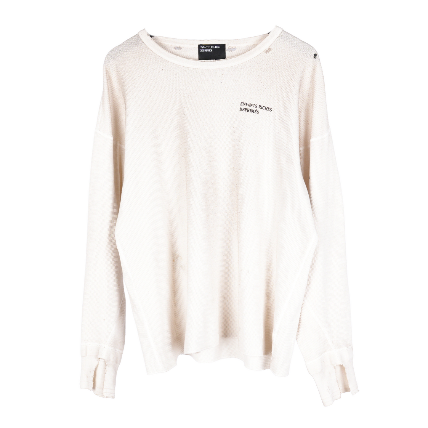 ERD LOGO WHITE THERMAL LONG SLEEVE