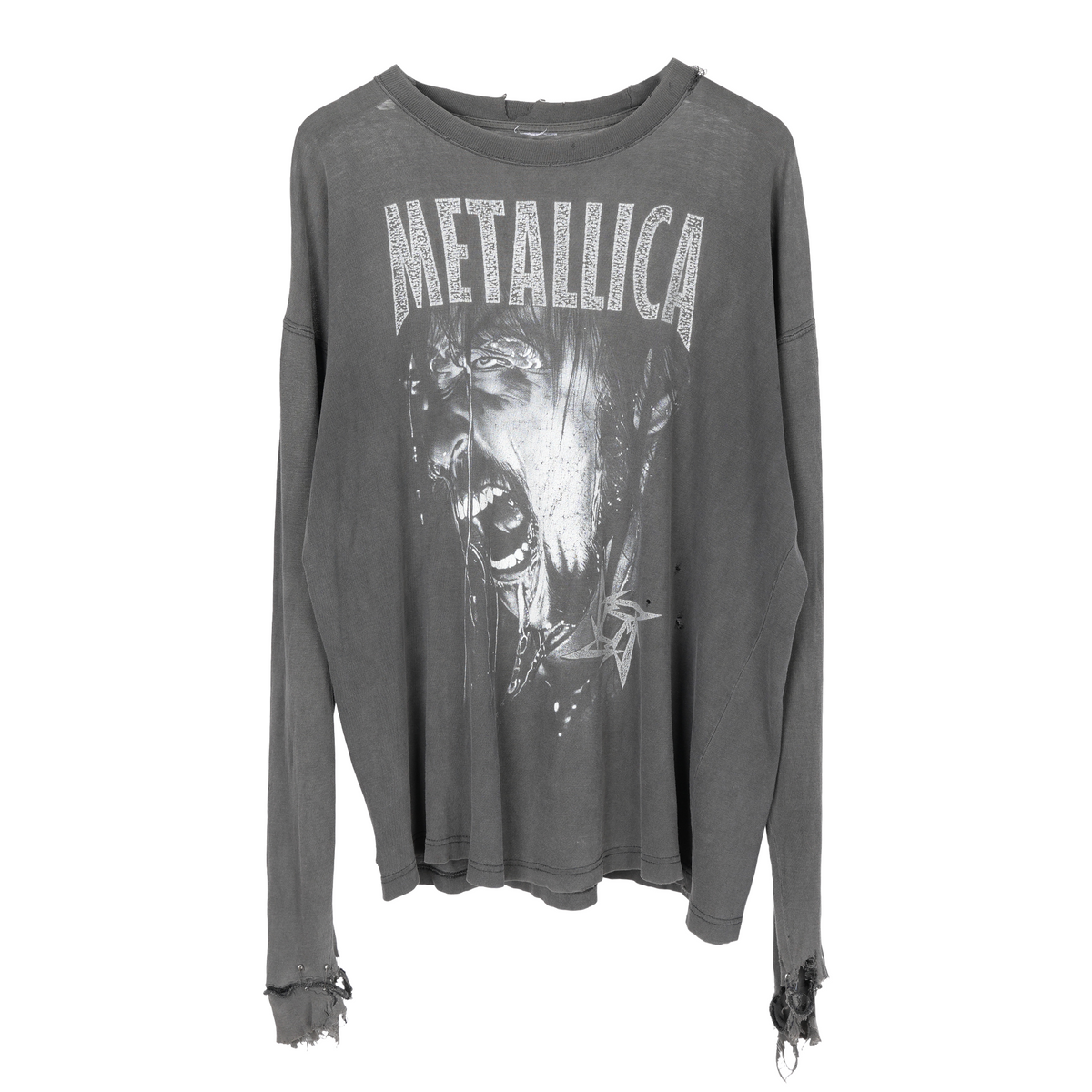 VINTAGE THRASHED METALLICA LONG SLEEVE