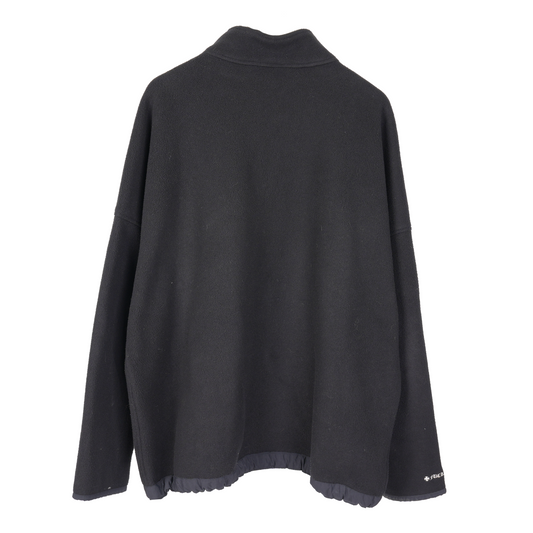 CHROME HEARTS HORSESHOE EMBROIDERED QUARTER ZIP FLEECE JACKET