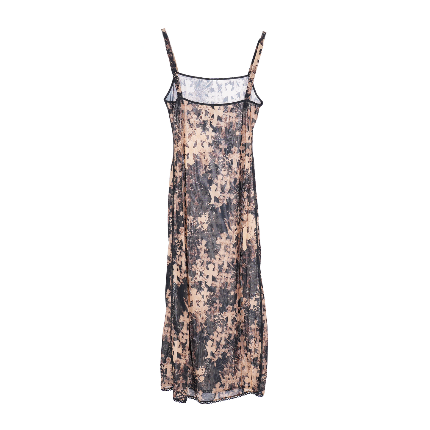 WOMEN'S CHROME HEARTS FLOODED CROSS DRESS SCREENPRINT