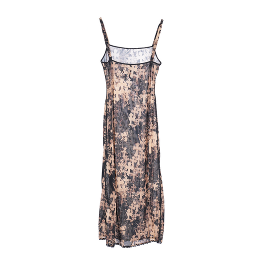 WOMEN'S CHROME HEARTS FLOODED CROSS DRESS SCREENPRINT