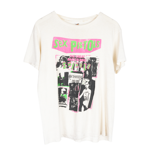 VINTAGE SEX PISTOLS 'THE GREAT ROCK N ROLL SWINDLE' TEE