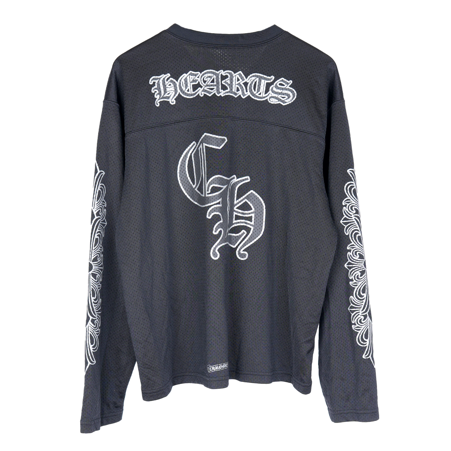 CHROME HEARTS MESH LOGO JERSEY