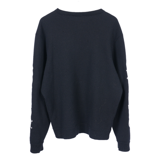 CHROME HEARTS EMBROIDERED CASHMERE SWEATER