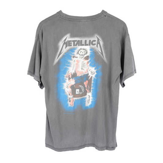 VINTAGE FADED METALLICA FEEL THE LIGHTNING TEE