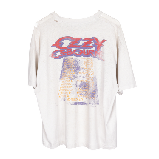 VINTAGE THRASHED OZZY OZBOURNE TEE