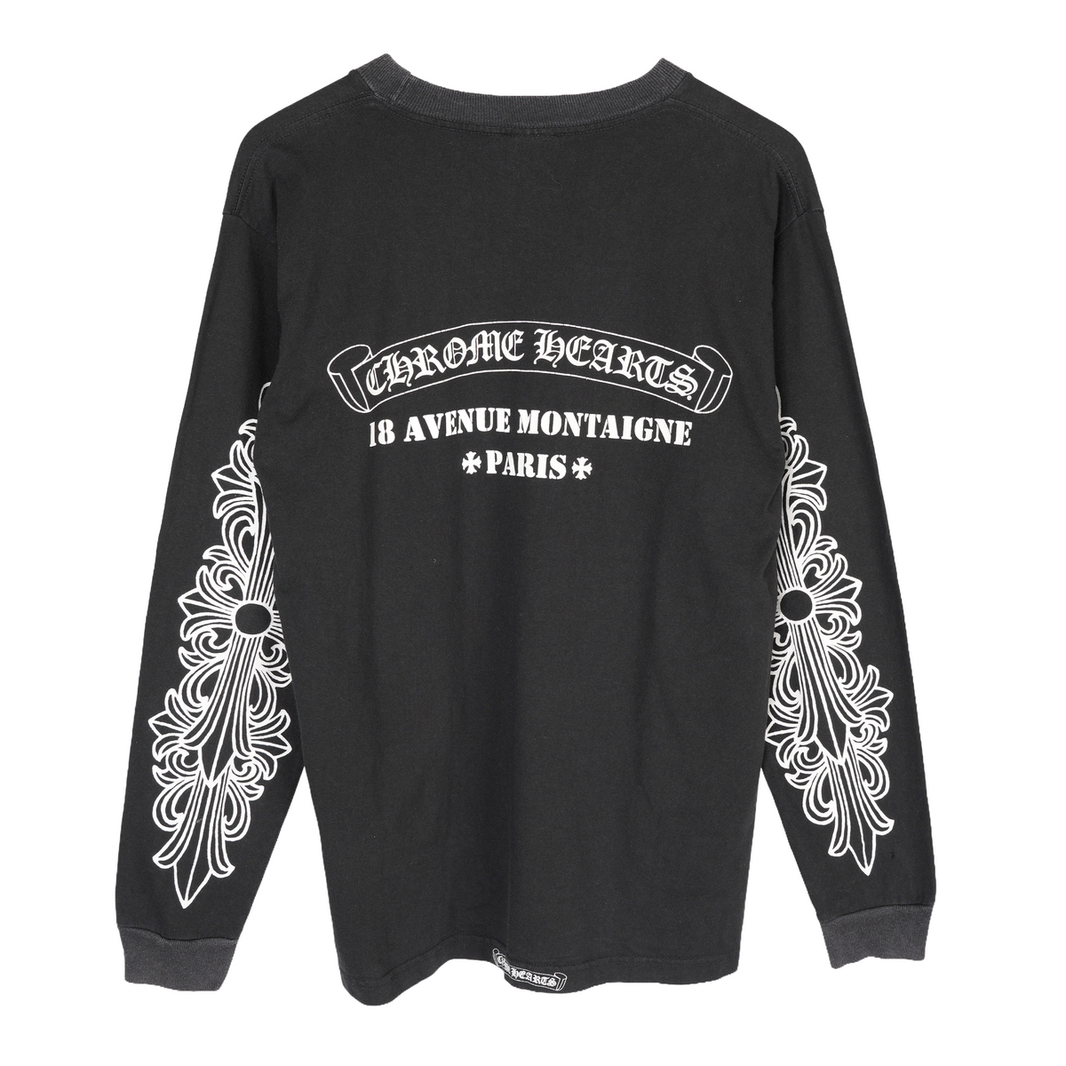 CHROME HEARTS VINTAGE PARIS FLORAL LONG SLEEVE TEE