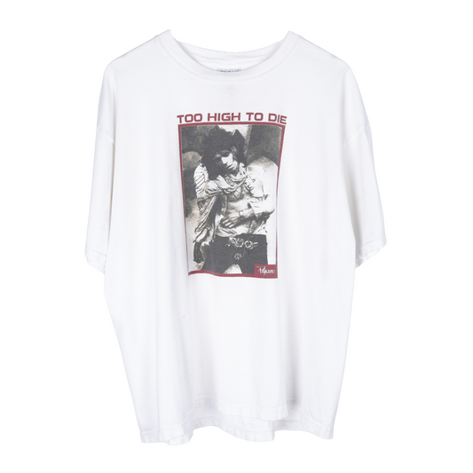 VINTAGE KEITH RICHARDS 'TOO HIGH TO DIE' THE ROLLING STONES TEE