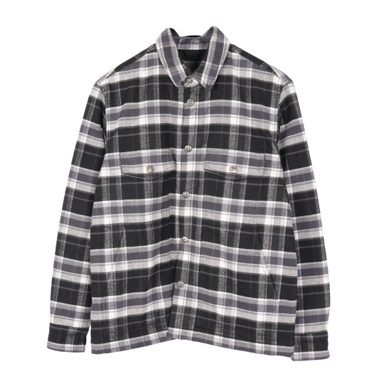 Chrome Hearts GREY QUILTED FLANNEL