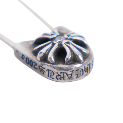 CHROME HEARTS SAFETY PIN WITH DIAMOND