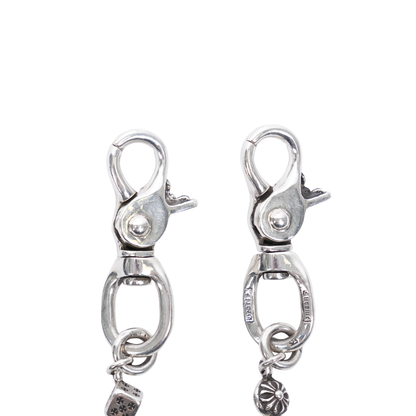 Chrome Hearts Dice Wallet Chain Long 22 Link Double Lobster