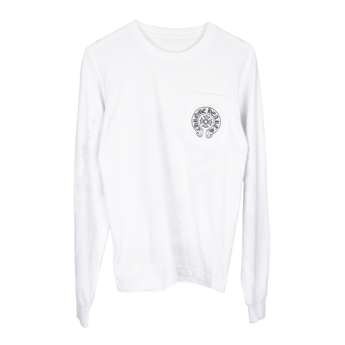 CHROME HEARTS LAS VEGAS FLORAL HORSESHOE POCKET LONG SLEEVE