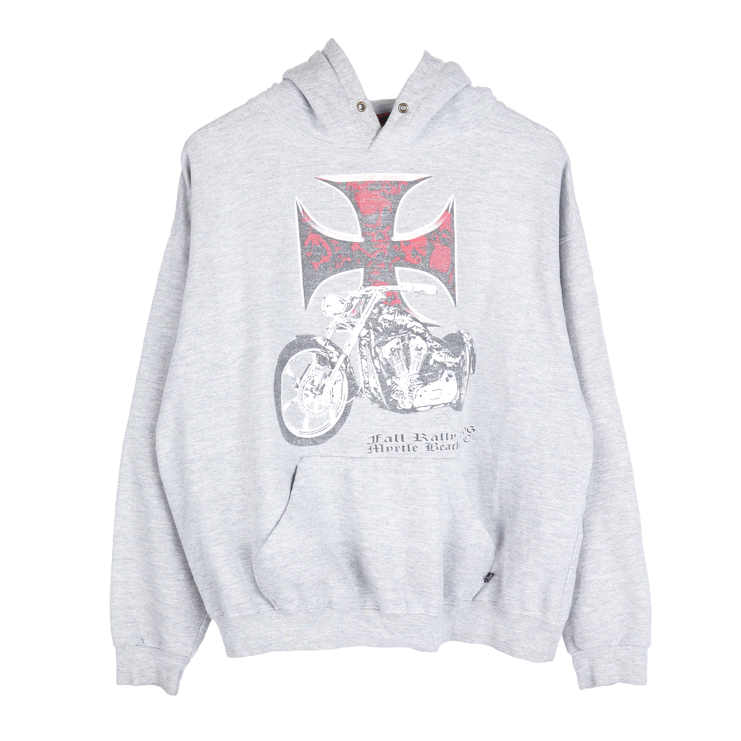 VINTAGE RAGWEAR BIKER HOODIE