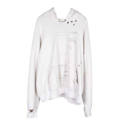 ALEXANDER DIGENOVA THRASHED SAW HOODIE