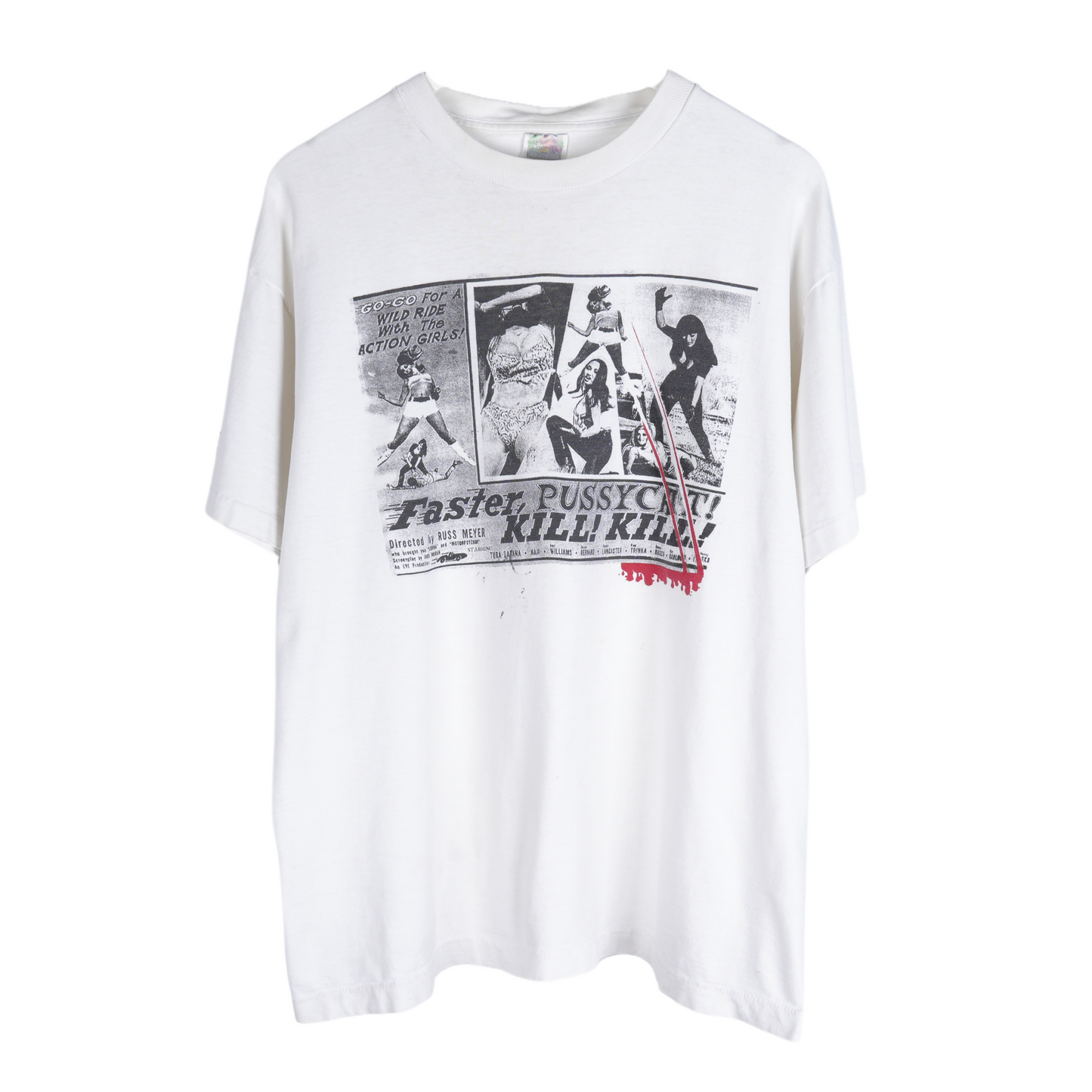 VINTAGE SEXPLOITATION 'FASTER PUSSY CAT' 1965 TEE