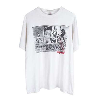 VINTAGE SEXPLOITATION 'FASTER PUSSY CAT' 1965 TEE