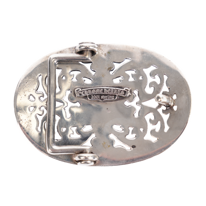 CHROME HEARTS STAR OVAL BUCKLE