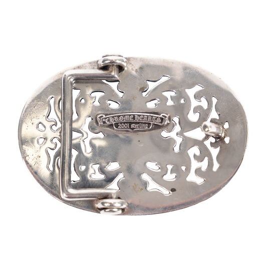 CHROME HEARTS STAR OVAL BUCKLE