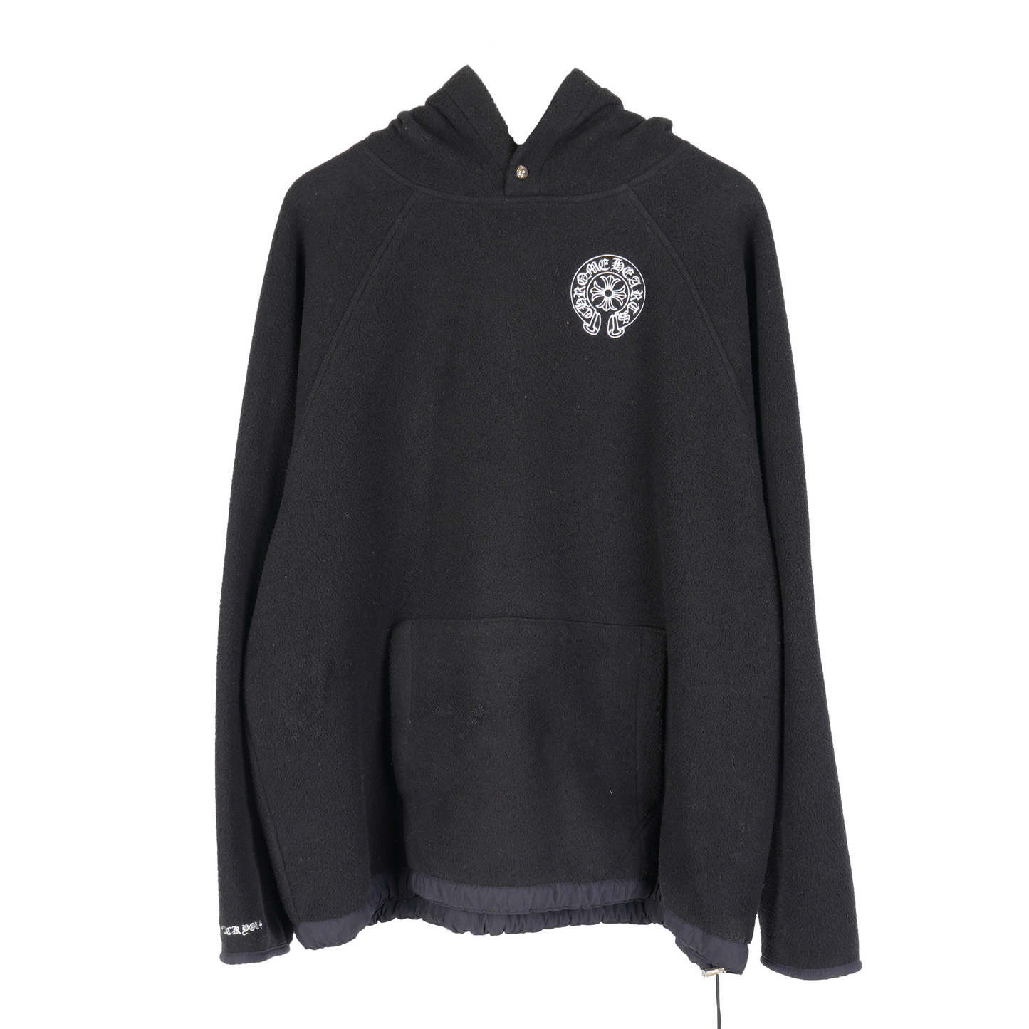 CHROME HEARTS HORSESHOE EMBROIDERED FLEECE JACKET