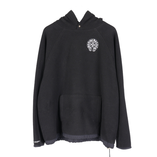 CHROME HEARTS HORSESHOE EMBROIDERED FLEECE JACKET