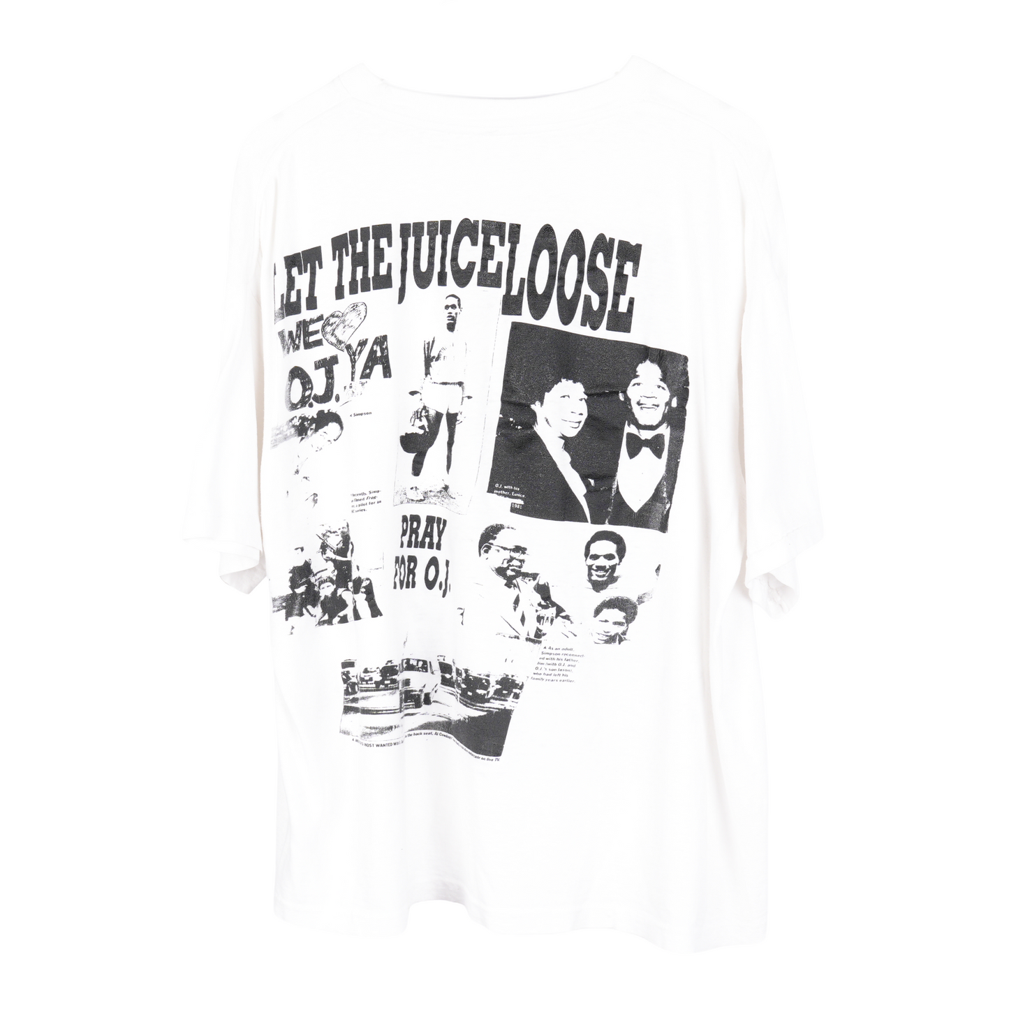 VINTAGE OJ NOT GUILTY TEE