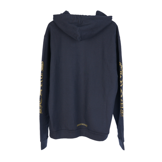 CHROME HEARTS BROWN SCROLL HOODIE