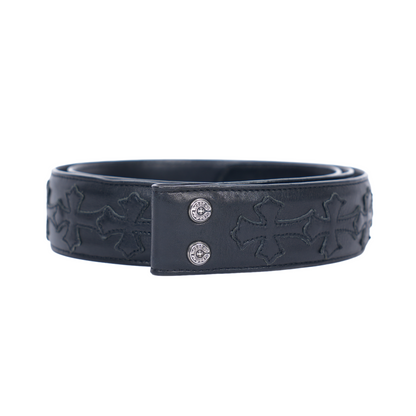 CHROME HEARTS BLACK PATCH DESTROYER BELT
