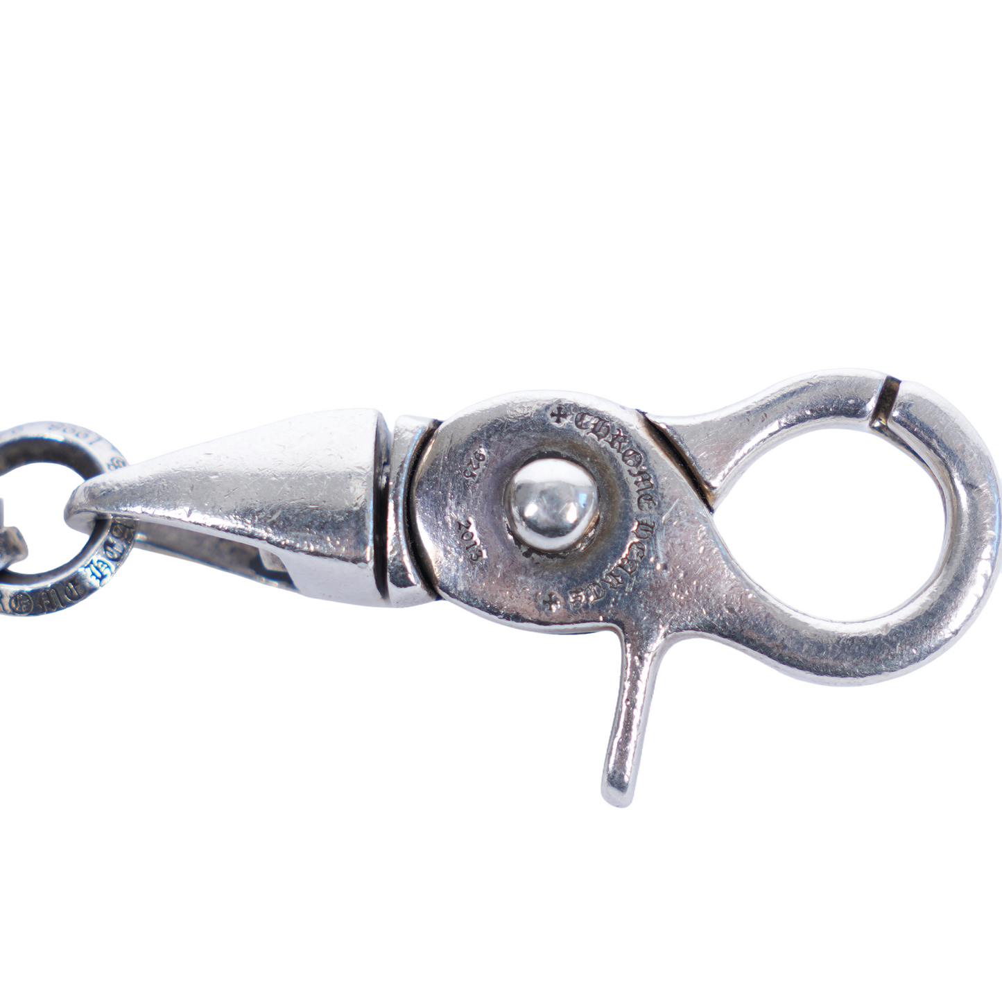 CHROME HEARTS DBL DICE KEYCHAIN