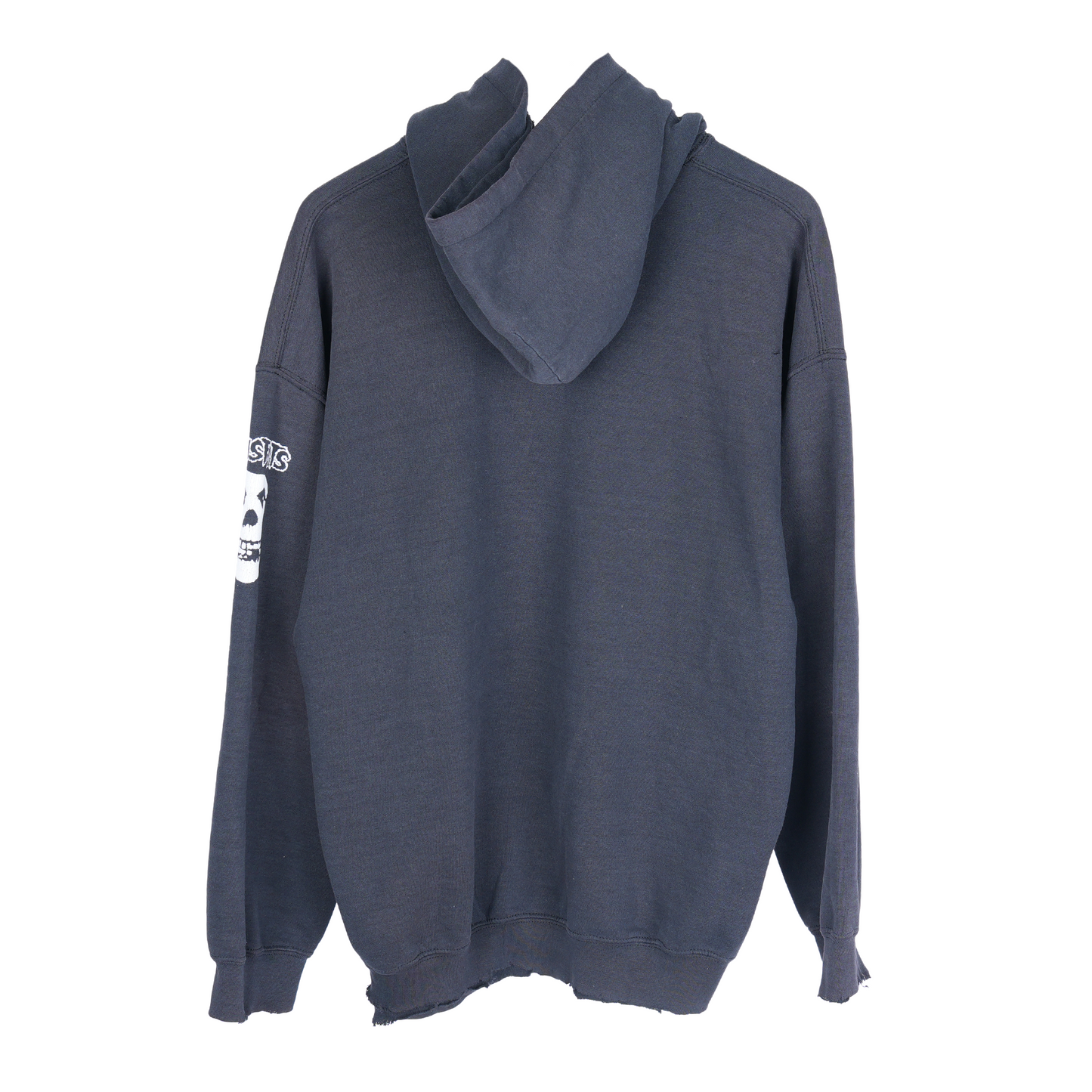 VINTAGE MISFITS SKULL BLACK HOODIE