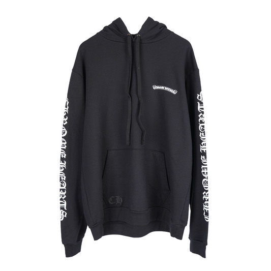 CHROME HEARTS SCROLL LOGO PULLOVER HOODIE