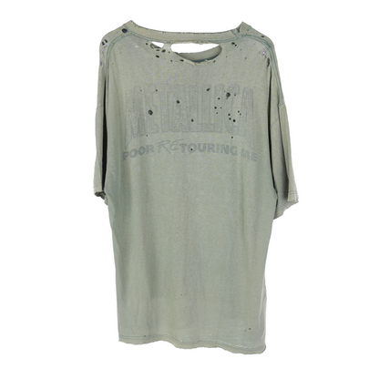 VINTAGE FADED GREEN METALLICA TEE