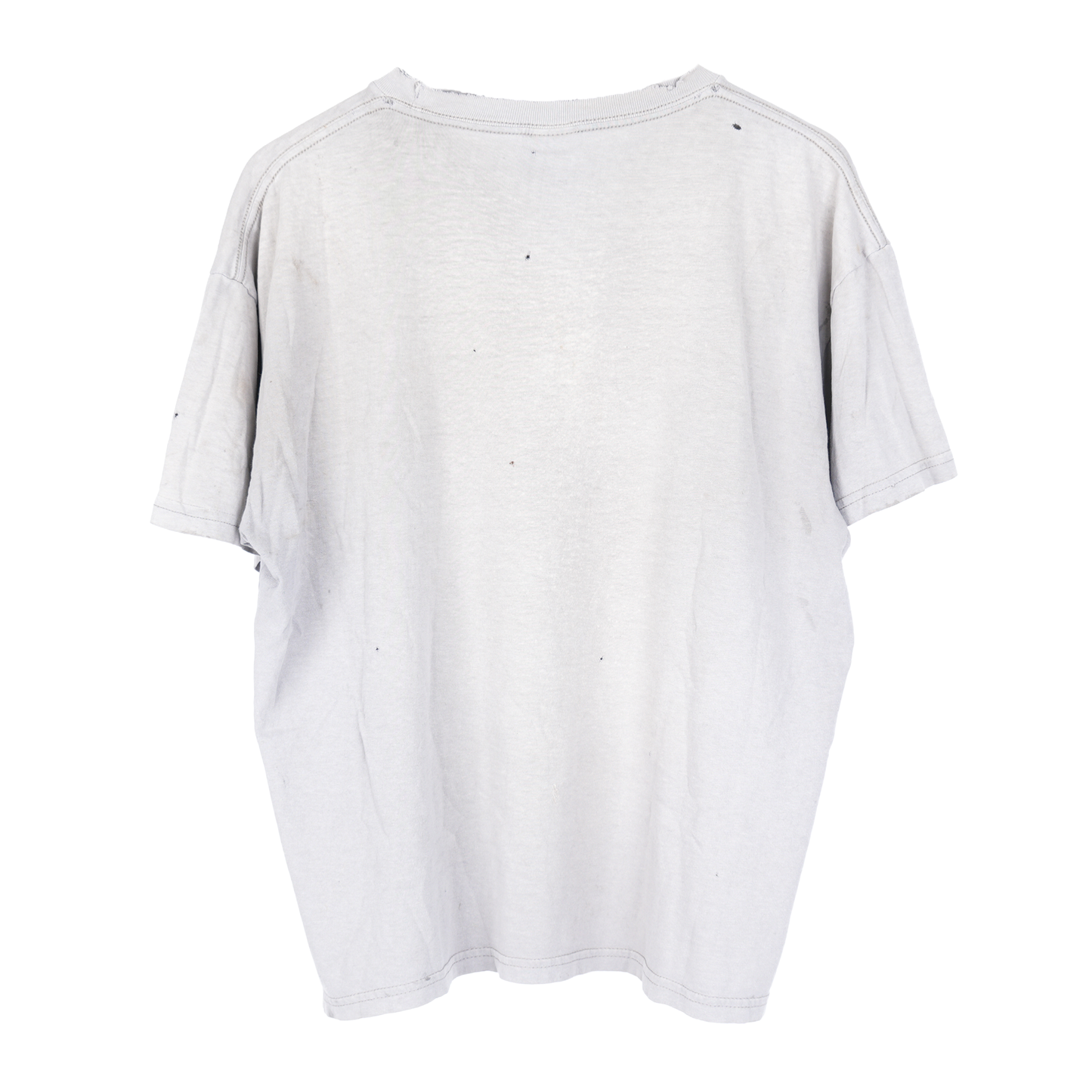 VINTAGE GREY DISTRESSED BLANK T-SHIRT