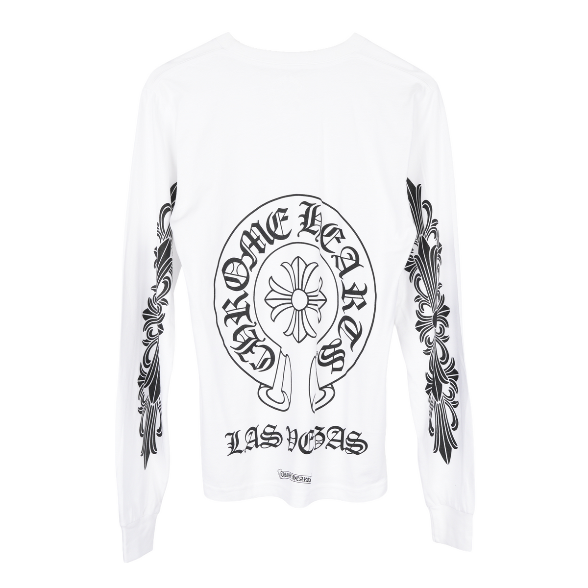 CHROME HEARTS LAS VEGAS FLORAL HORSESHOE POCKET LONG SLEEVE
