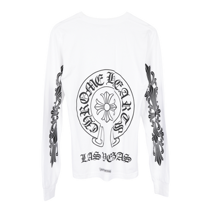 CHROME HEARTS LAS VEGAS FLORAL HORSESHOE POCKET LONG SLEEVE