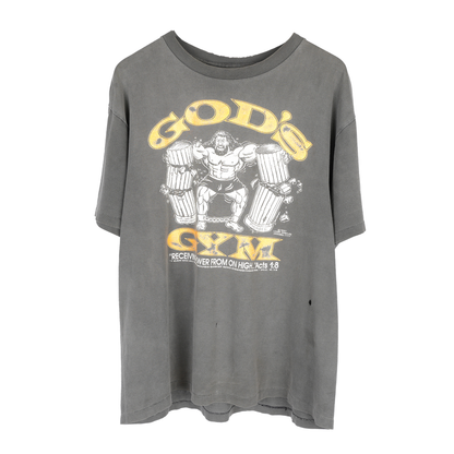 VINTAGE GOD’S GYM FADED TEE
