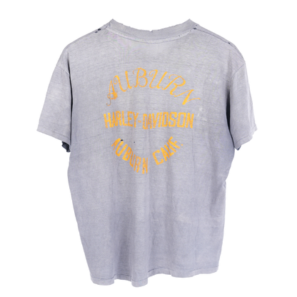 VINTAGE GREY HARLEY DAVIDSON TEE