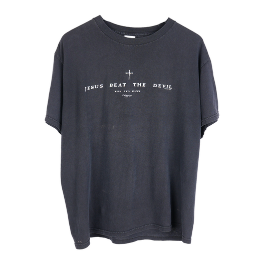 VINTAGE JESUS BEAT THE DEVIL TEE