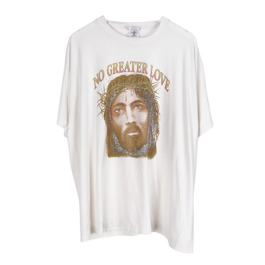 VINTAGE JESUS NO GREATER LOVE TEE