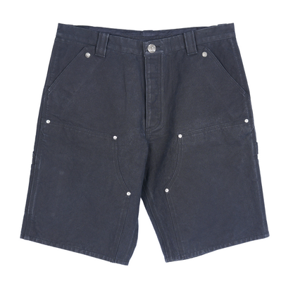 BLACK CARPENTER PATCH SHORTS
